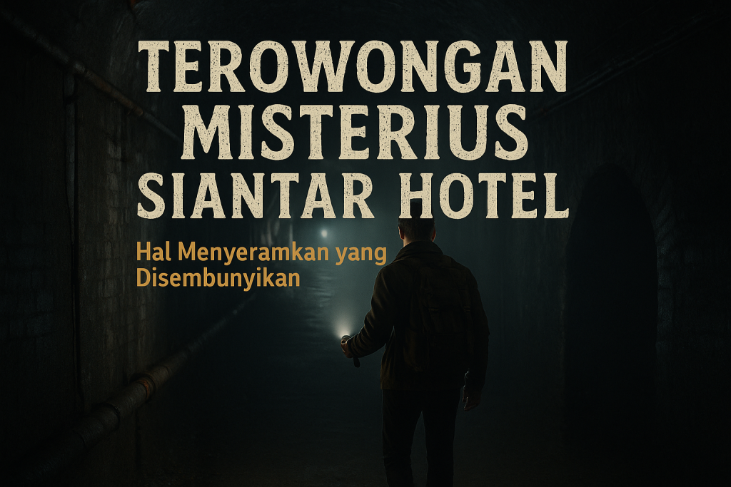 Terowongan Misterius Siantar Hotel