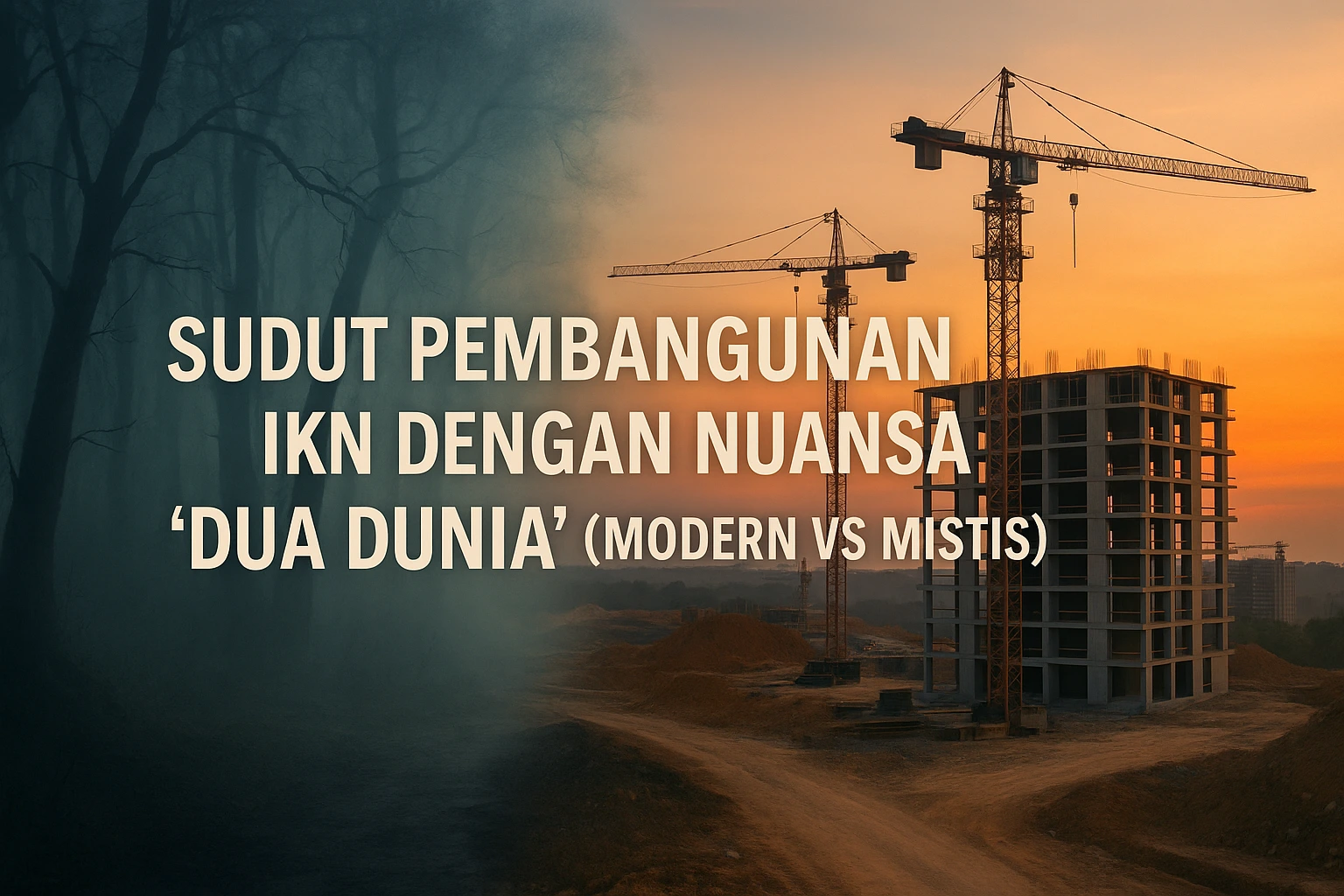 IKN dan Hutan yang Tak Sepenuhnya Diam: Antara Ambisi Negara dan Desas-Desus Mistis