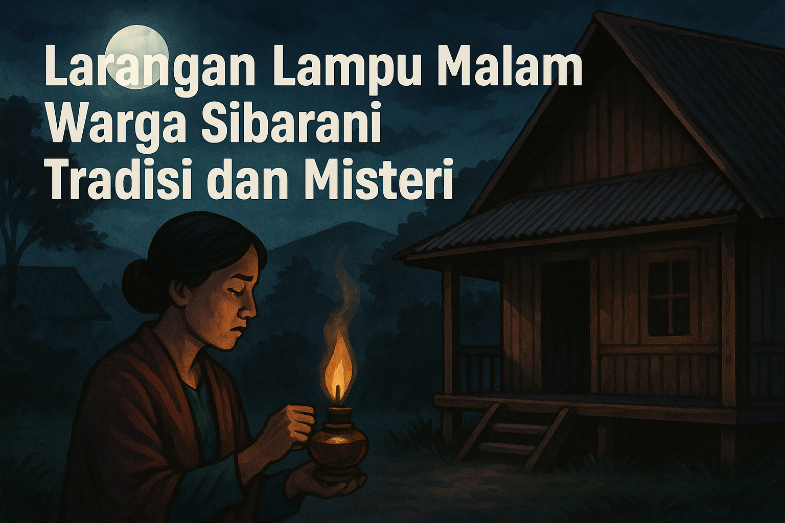 Larangan Lampu Malam Warga Sibarani Tradisi dan Misteri