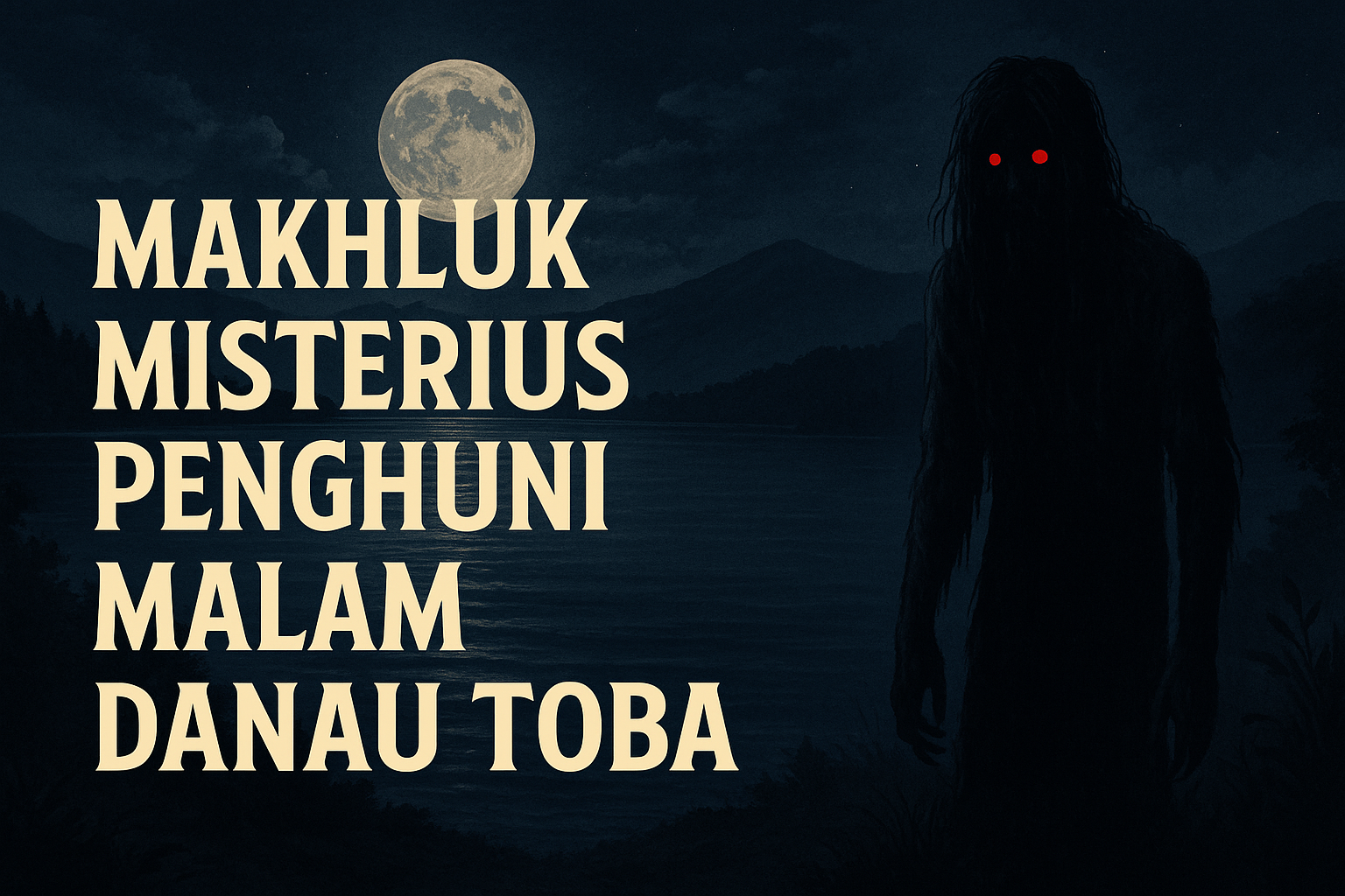 Makhluk Misterius Penghuni Malam Danau Toba
