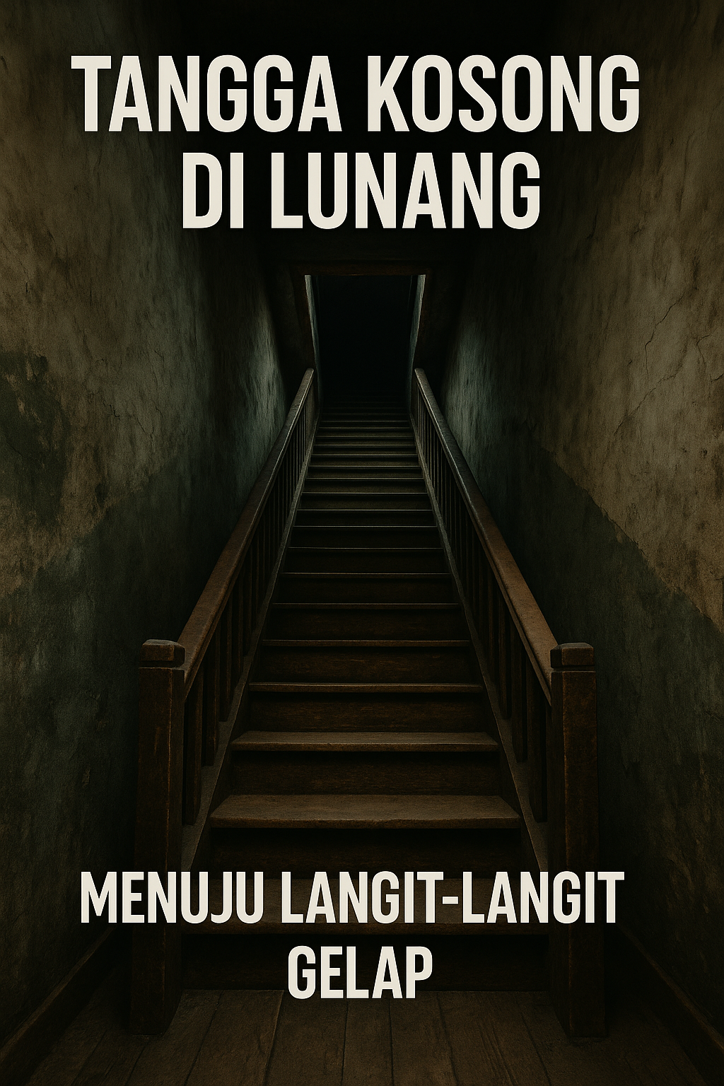 Tangga Kosong di LunangSei Menuju Langit-Langit Gelap