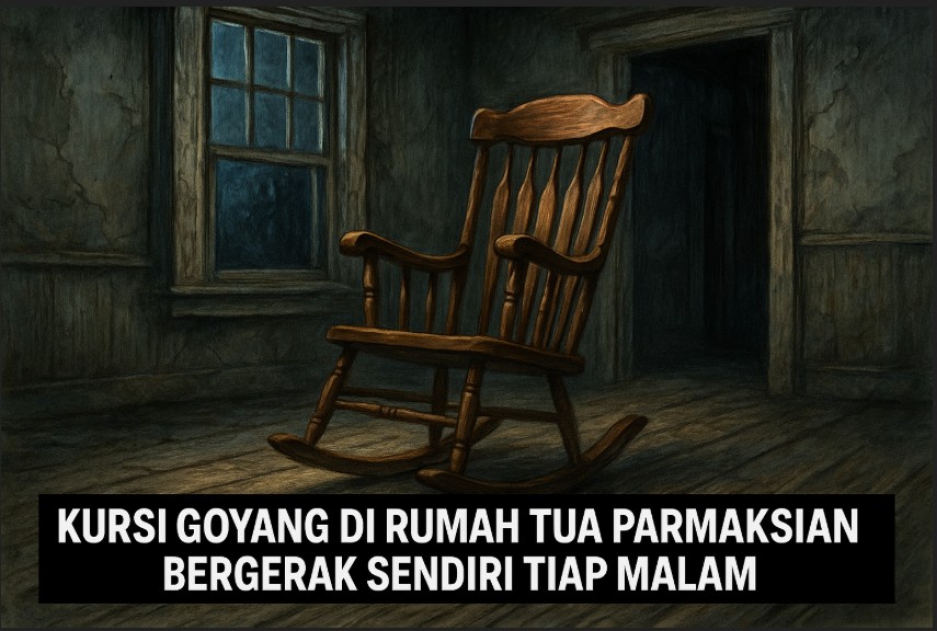Kursi Goyang di Rumah Tua Parmaksian Bergerak Sendiri Tiap Malam