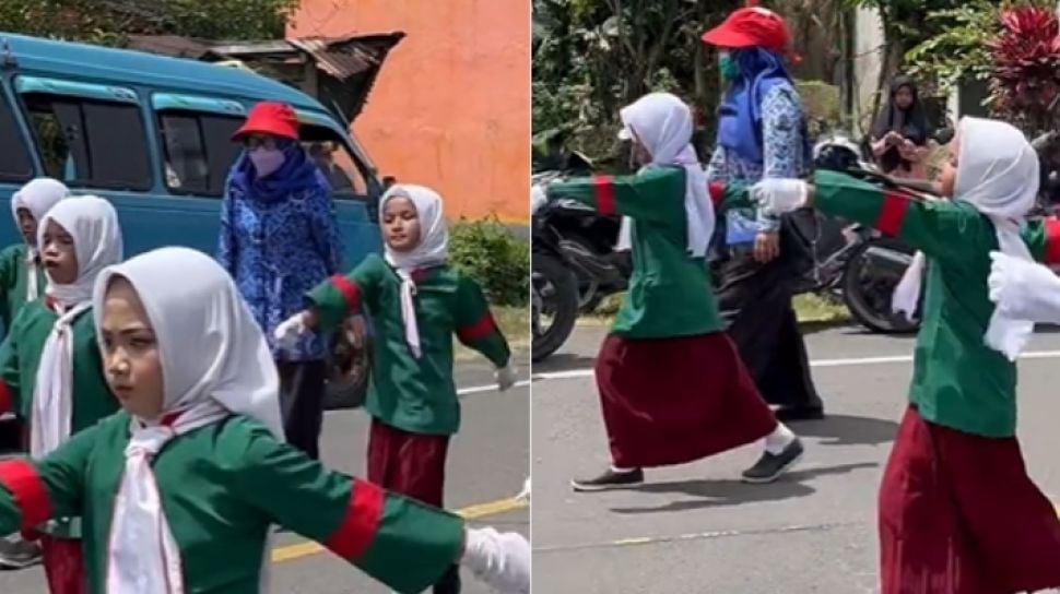 Suara langkah mengikuti di Selemak Jalan Kampung Tengah